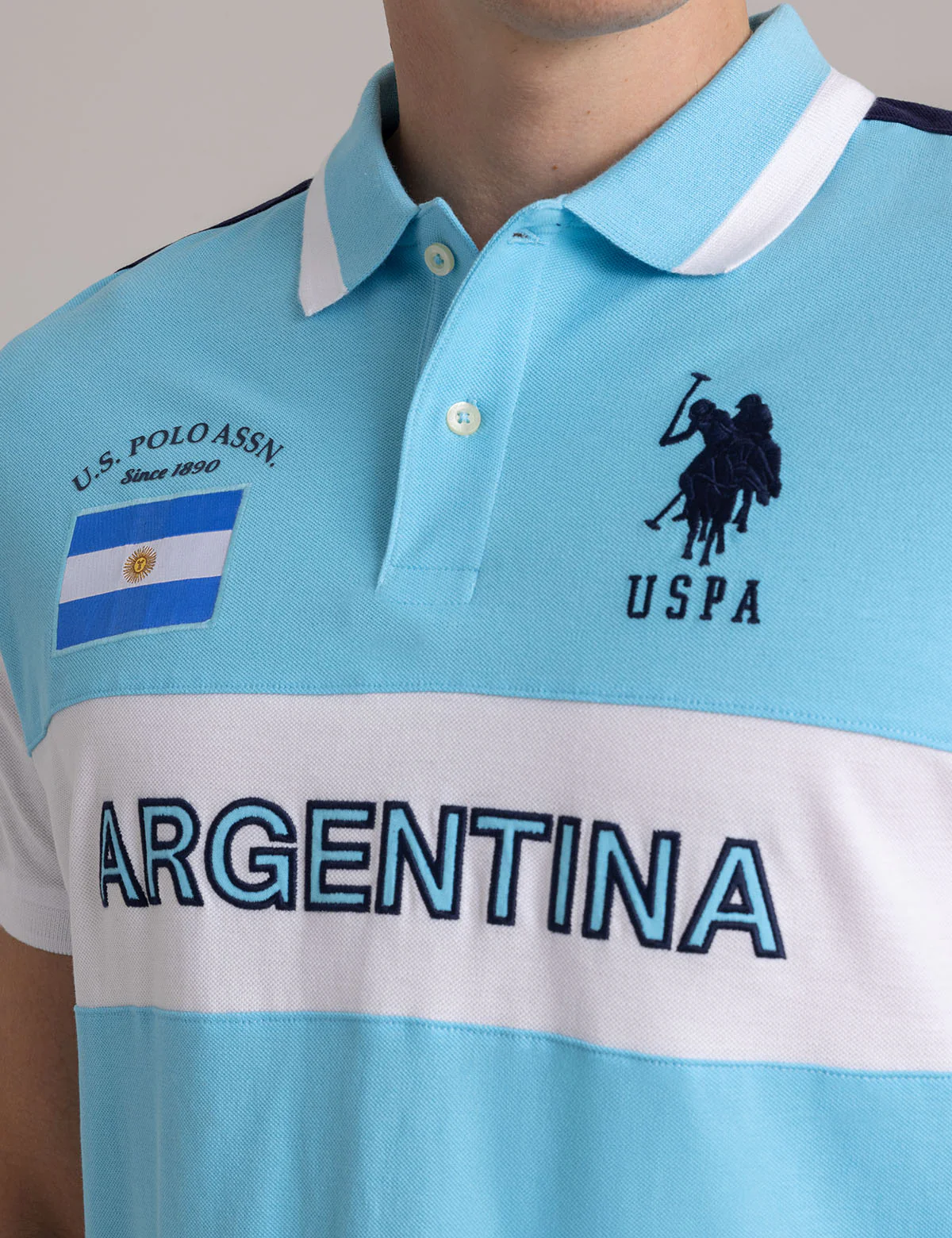 24117-argentina-color-block-pique-polo-shirt-3.webp ARGENTINA COLOR BLOCK PIQUE POLO SHIRT