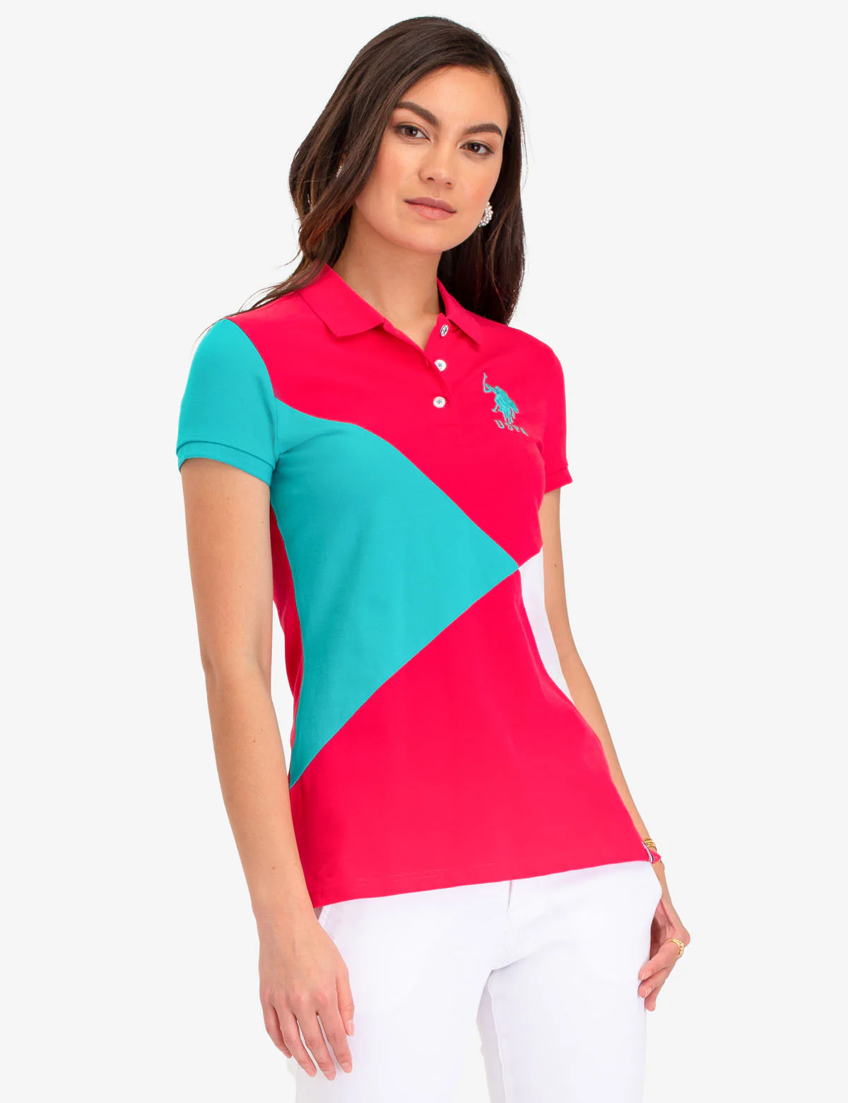 COLOBLOCK POLO SHIRT