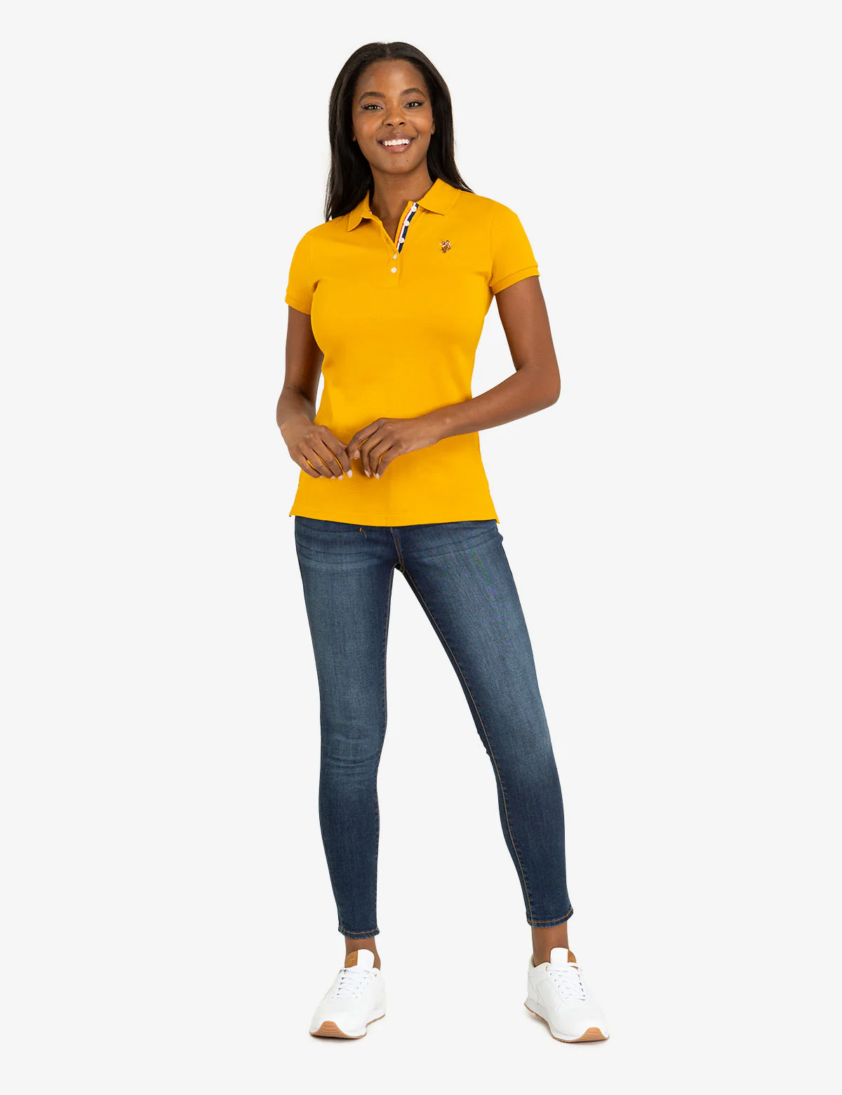 SOLID INTERLOCK POLO SHIRT