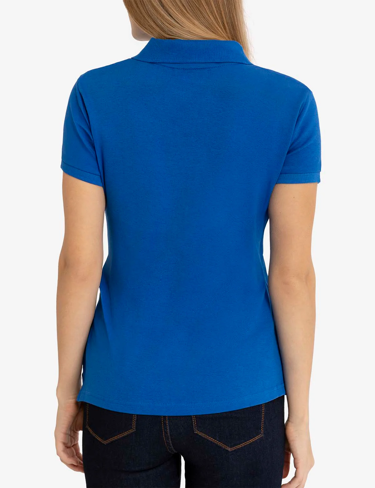 SOLID INTERLOCK POLO SHIRT