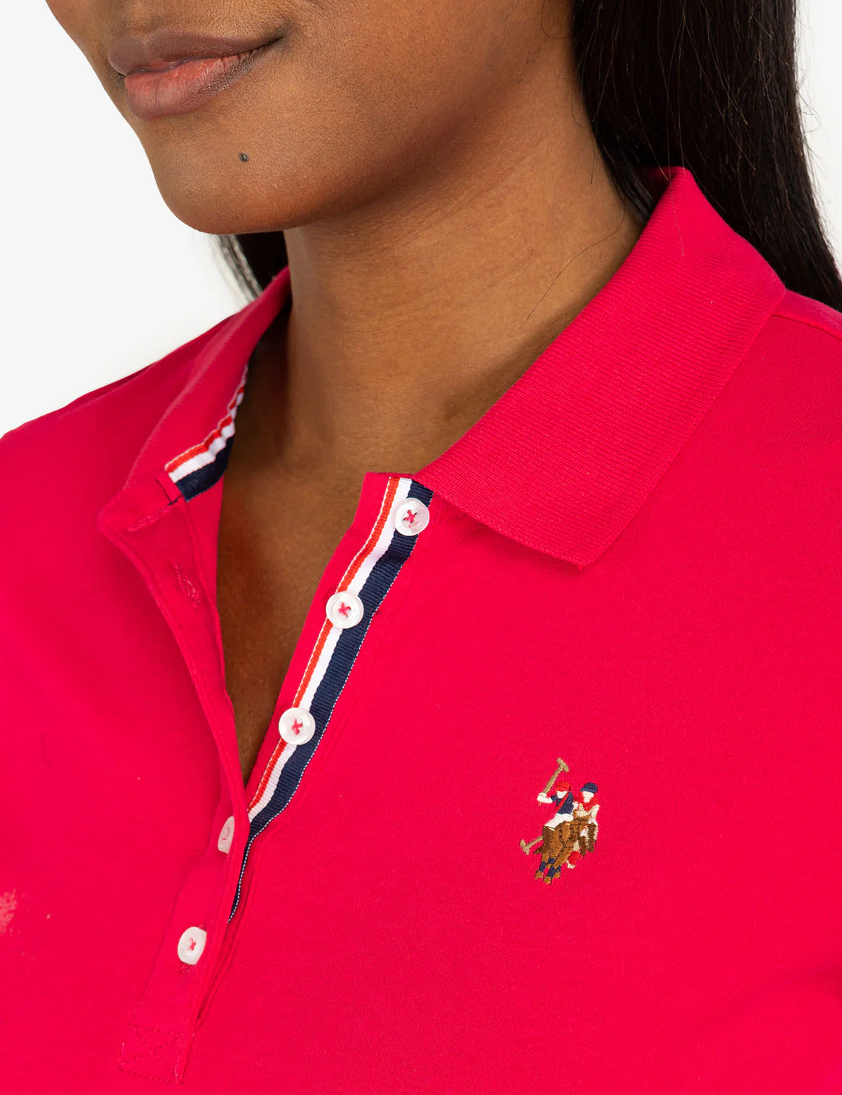 SOLID INTERLOCK POLO SHIRT