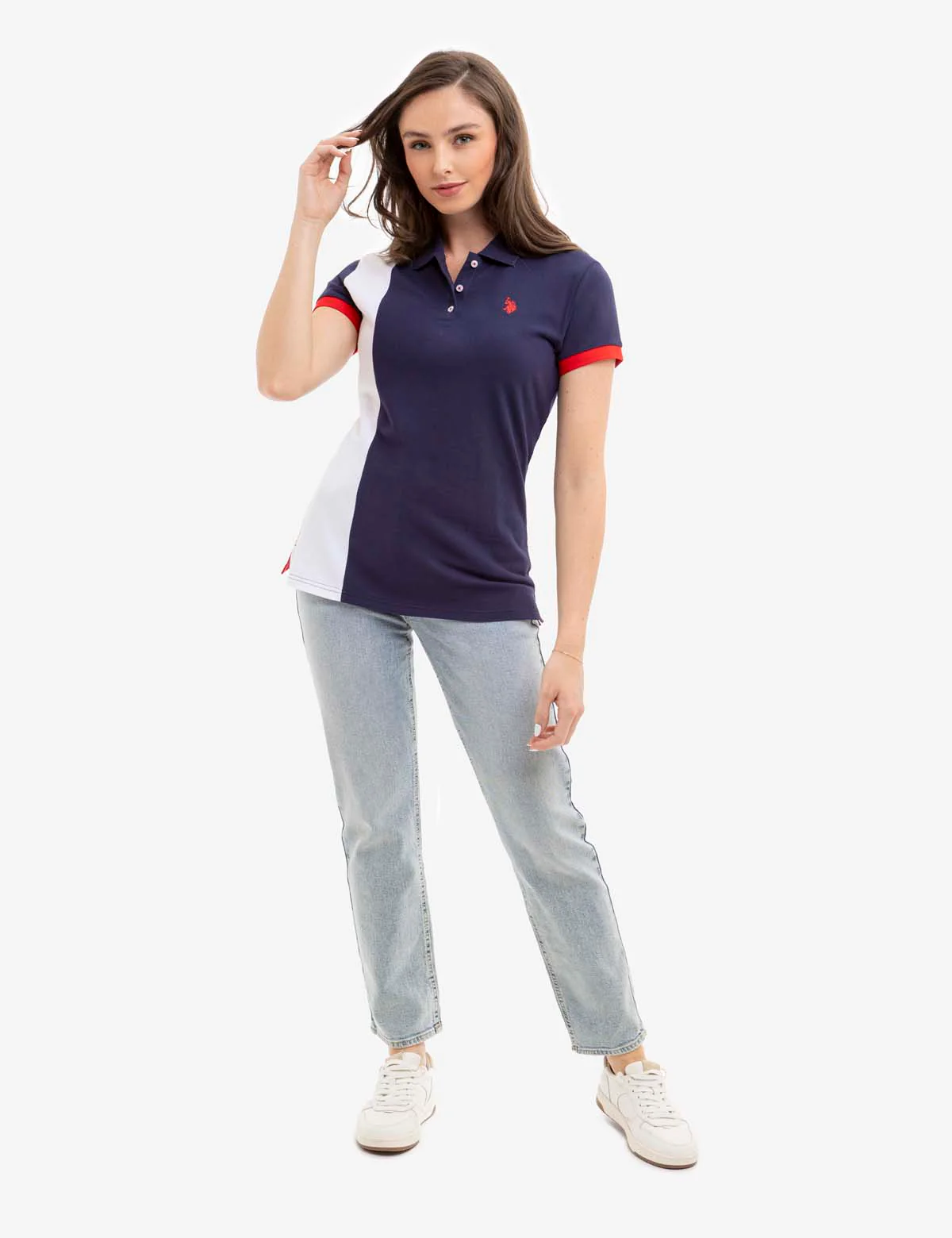 26034-pieced-stripe-polo-shirt-2.webp PIECED STRIPE POLO SHIRT