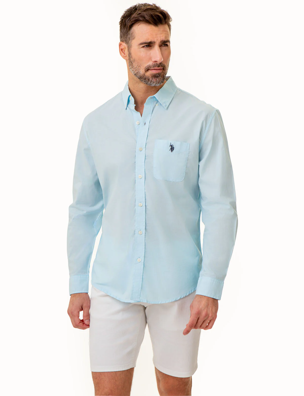 LONG SLEEVE MADRAS WOVEN SHIRT