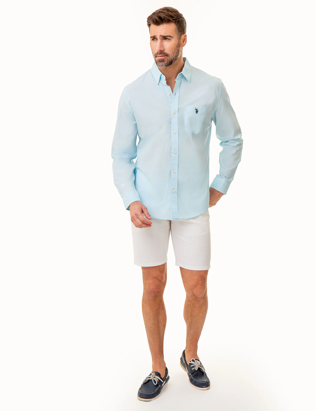 LONG SLEEVE MADRAS WOVEN SHIRT