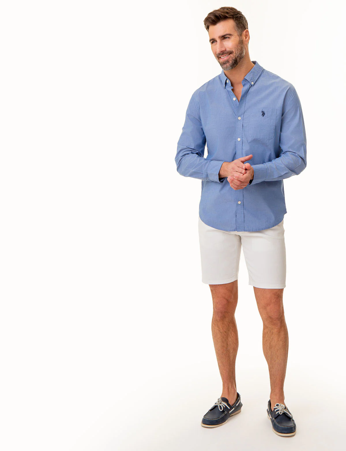 LONG SLEEVE MADRAS WOVEN SHIRT