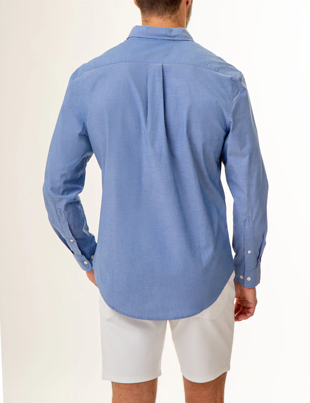 LONG SLEEVE MADRAS WOVEN SHIRT