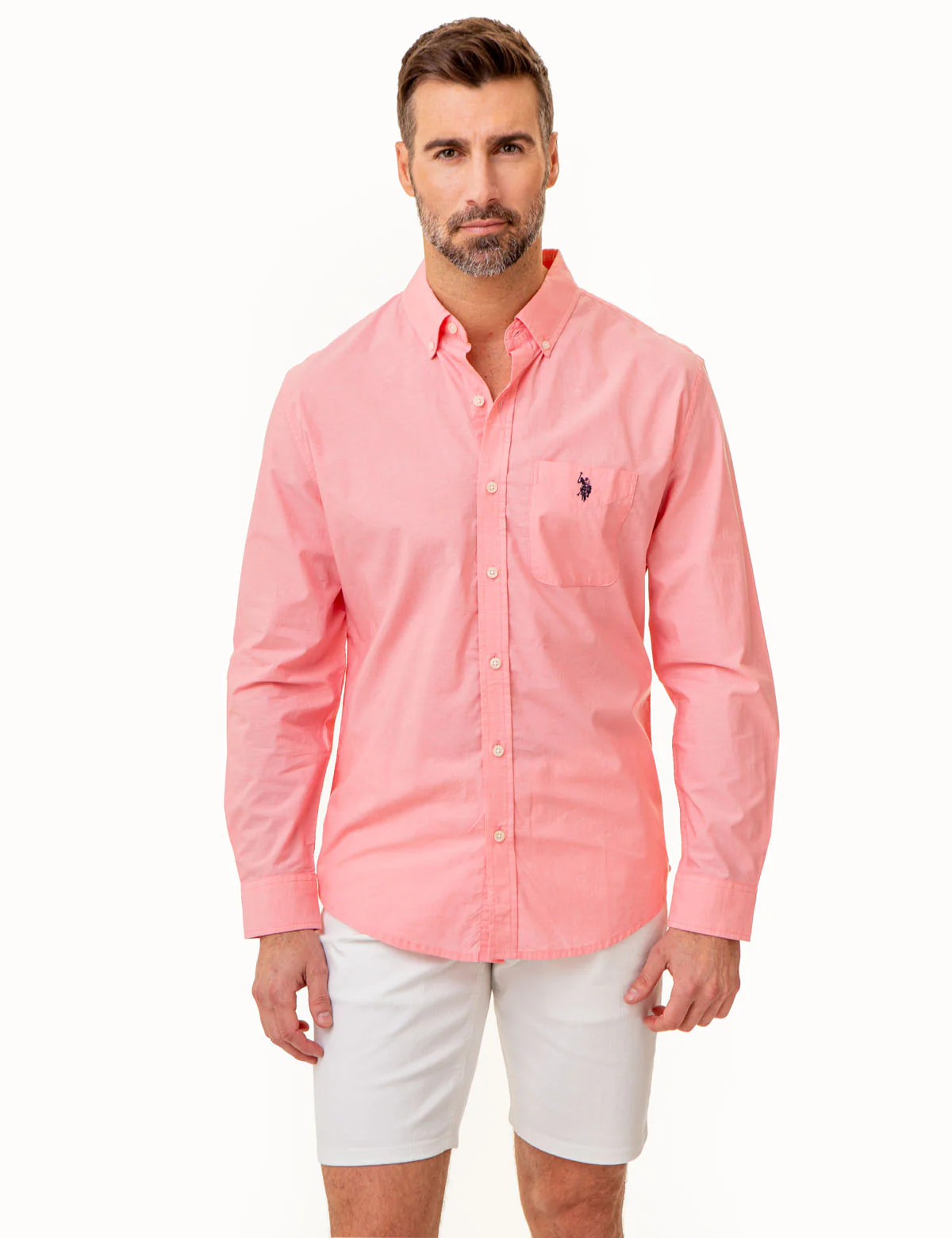 LONG SLEEVE MADRAS WOVEN SHIRT