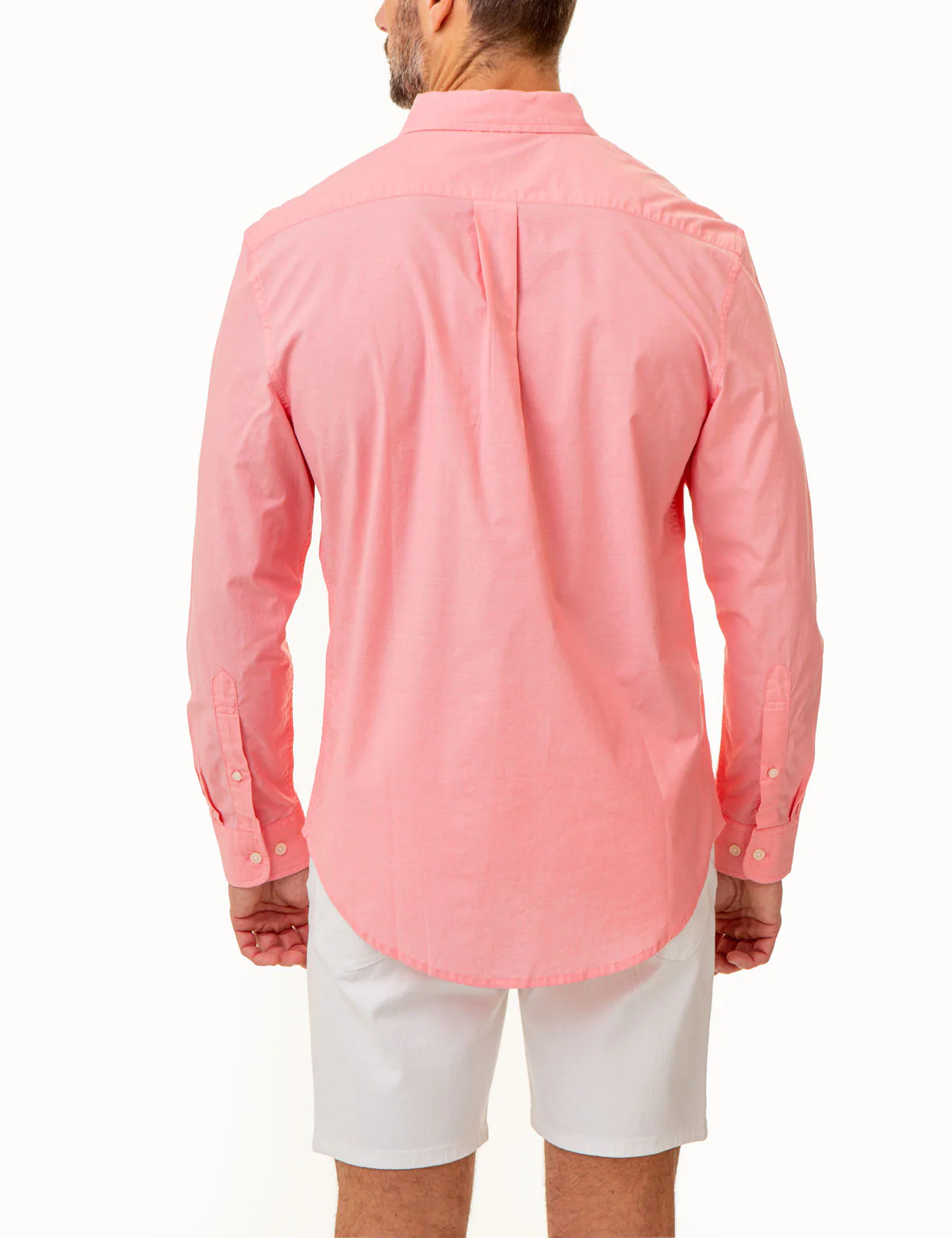 LONG SLEEVE MADRAS WOVEN SHIRT