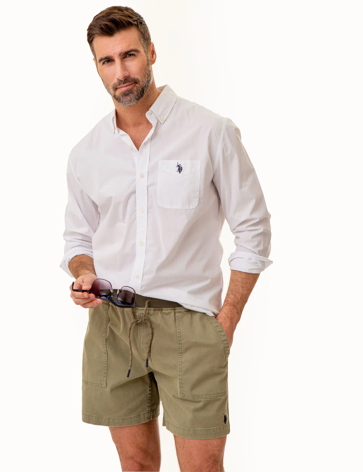 LONG SLEEVE MADRAS WOVEN SHIRT