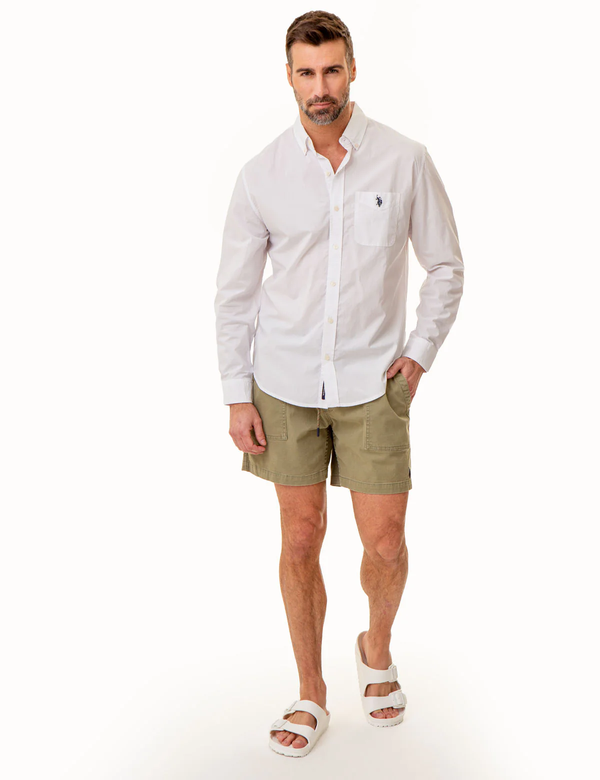 LONG SLEEVE MADRAS WOVEN SHIRT