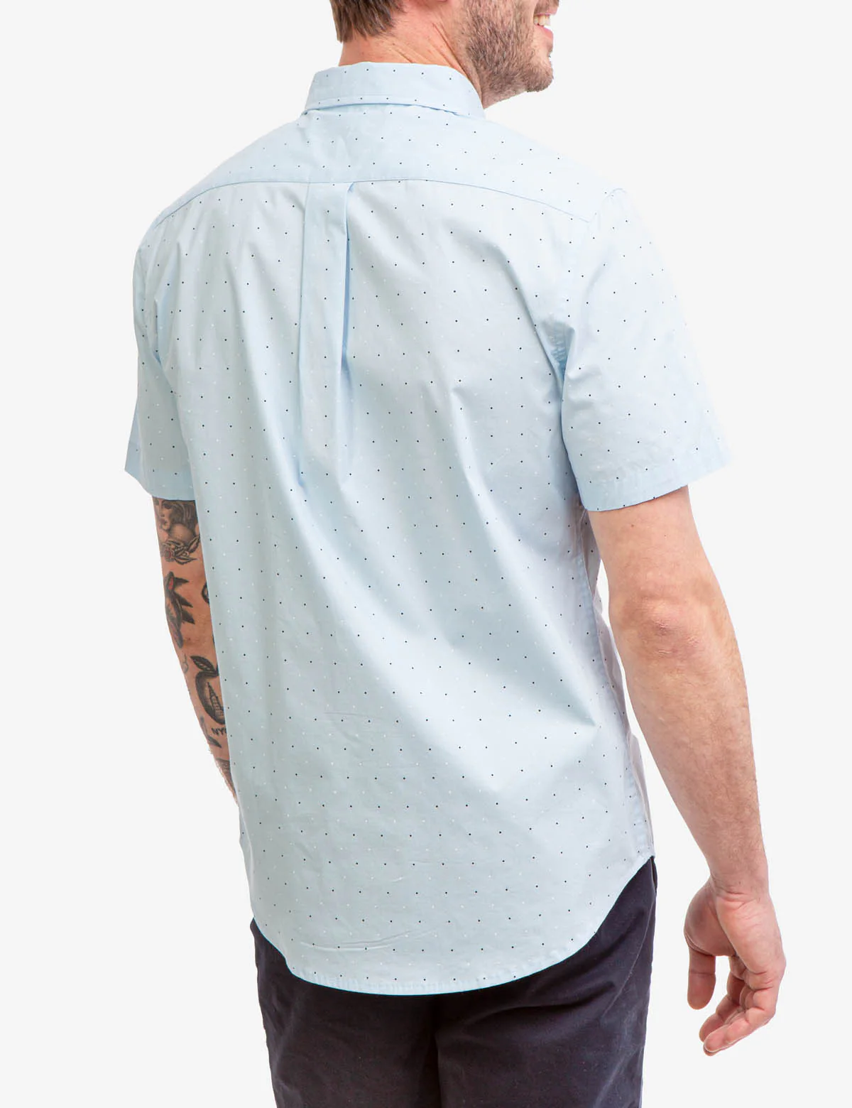 26285-dot-print-poplin-short-sleeve-shirt-9.webp DOT PRINT POPLIN SHORT SLEEVE SHIRT