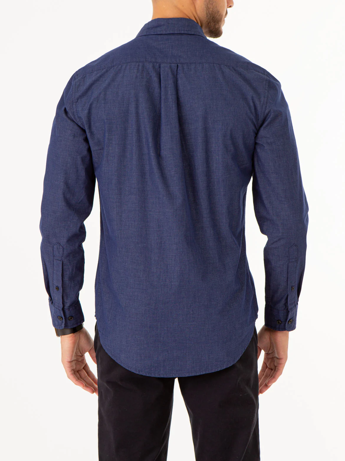 26472-cotton-yarn-dye-textured-long-sleeve-shirt-3.webp COTTON YARN DYE TEXTURED LONG SLEEVE SHIRT