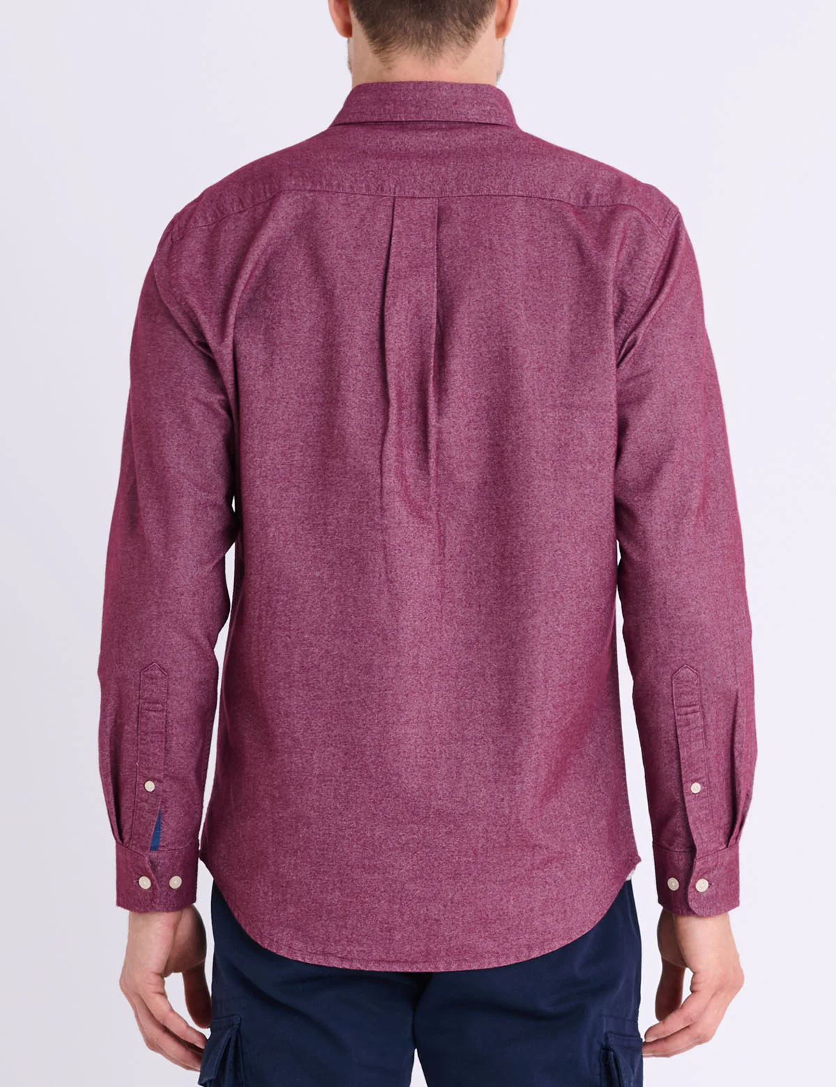 26570-long-sleeve-brushed-oxford-shirt-with-pocket-4.webp LONG SLEEVE BRUSHED OXFORD SHIRT WITH POCKET