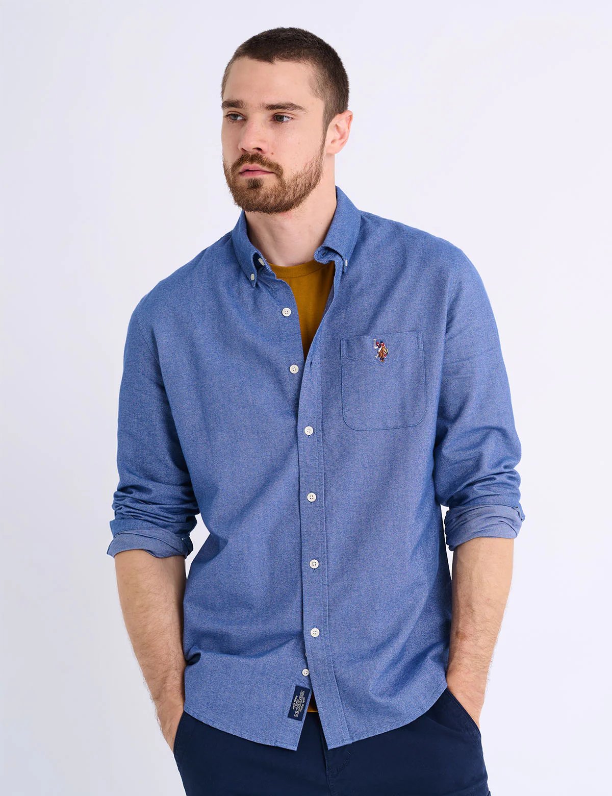 26570-long-sleeve-brushed-oxford-shirt-with-pocket-7.webp LONG SLEEVE BRUSHED OXFORD SHIRT WITH POCKET