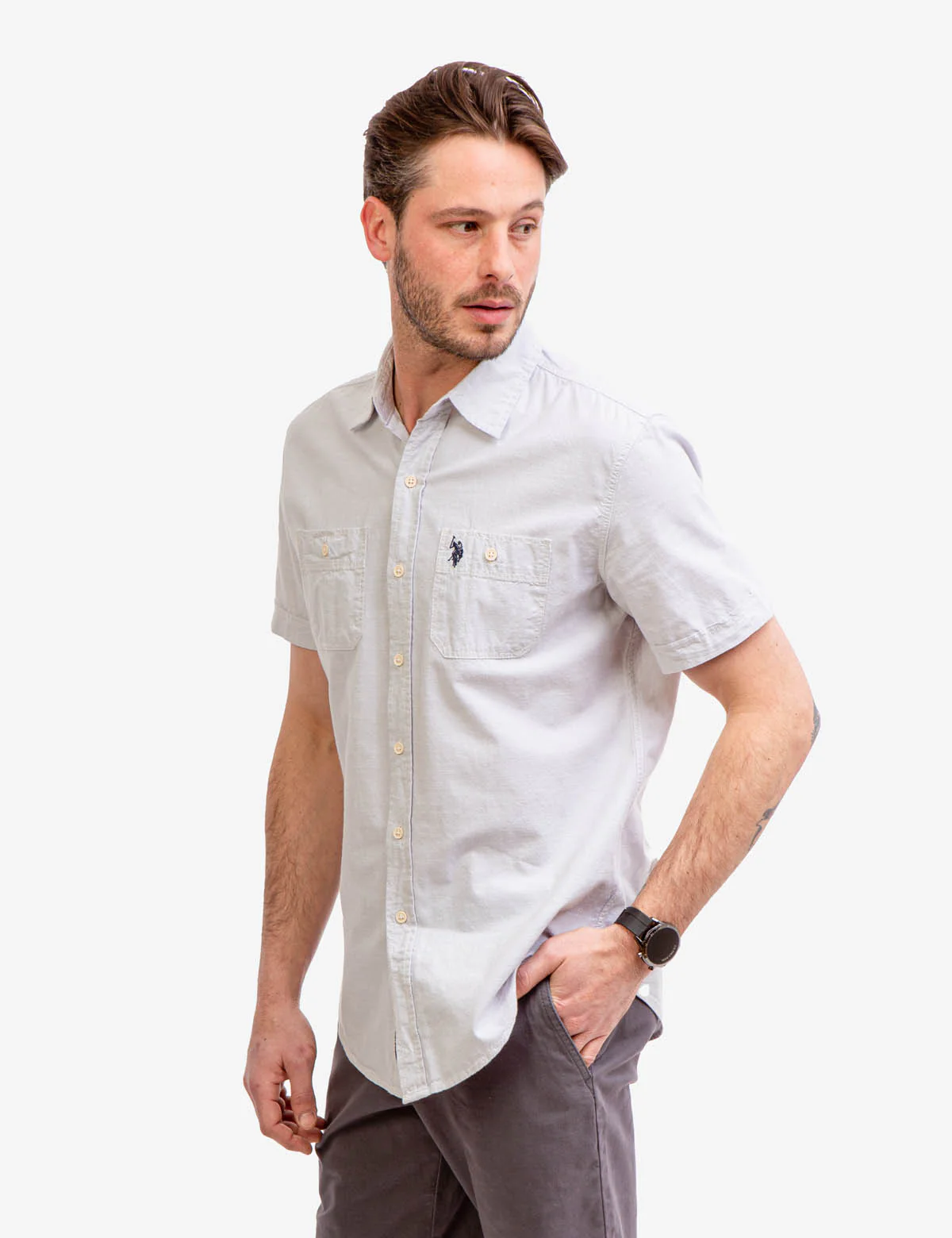 26592-two-pocket-utility-short-sleeve-shirt-3.webp TWO POCKET UTILITY SHORT SLEEVE SHIRT