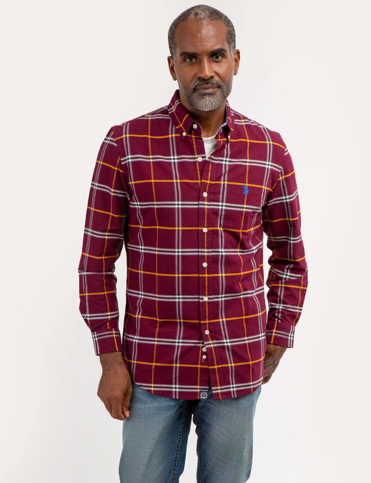 26733-plaid-yarn-dye-oxford-shirt-1.webp PLAID YARN DYE OXFORD SHIRT