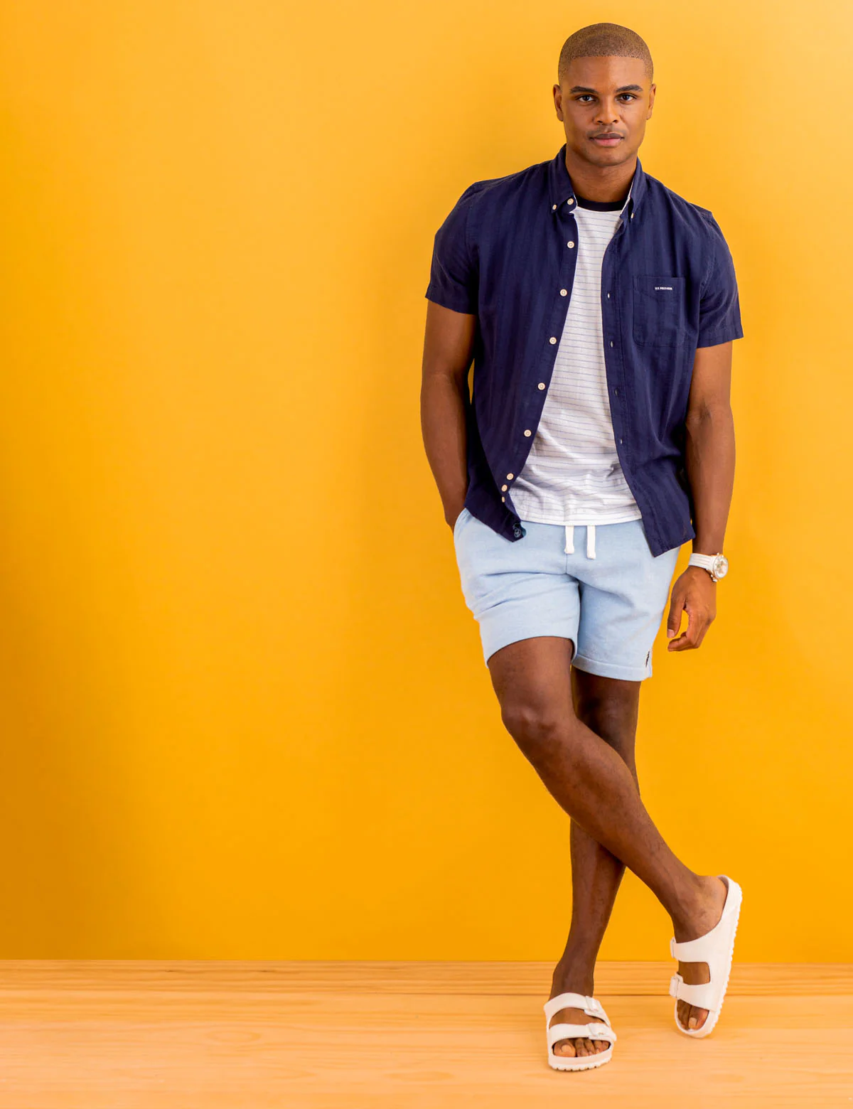 27002-short-sleeve-yarn-dye-dobby-woven-shirt-1.webp SHORT SLEEVE YARN DYE DOBBY WOVEN SHIRT