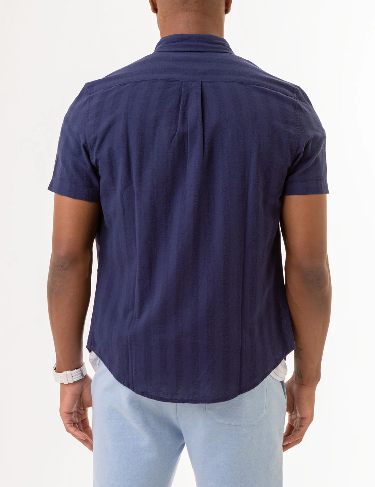 27002-short-sleeve-yarn-dye-dobby-woven-shirt-4.webp SHORT SLEEVE YARN DYE DOBBY WOVEN SHIRT