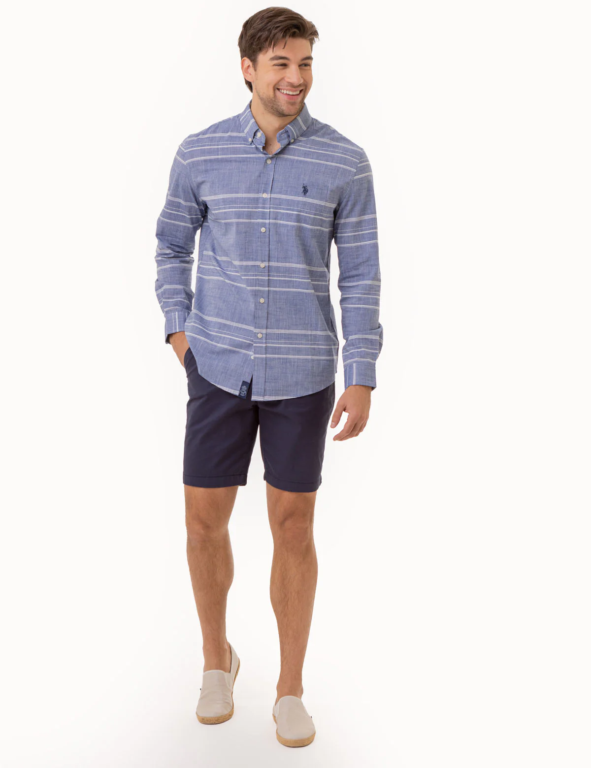 27087-slub-poplin-long-sleeve-striped-shirt-3.webp SLUB POPLIN LONG SLEEVE STRIPED SHIRT