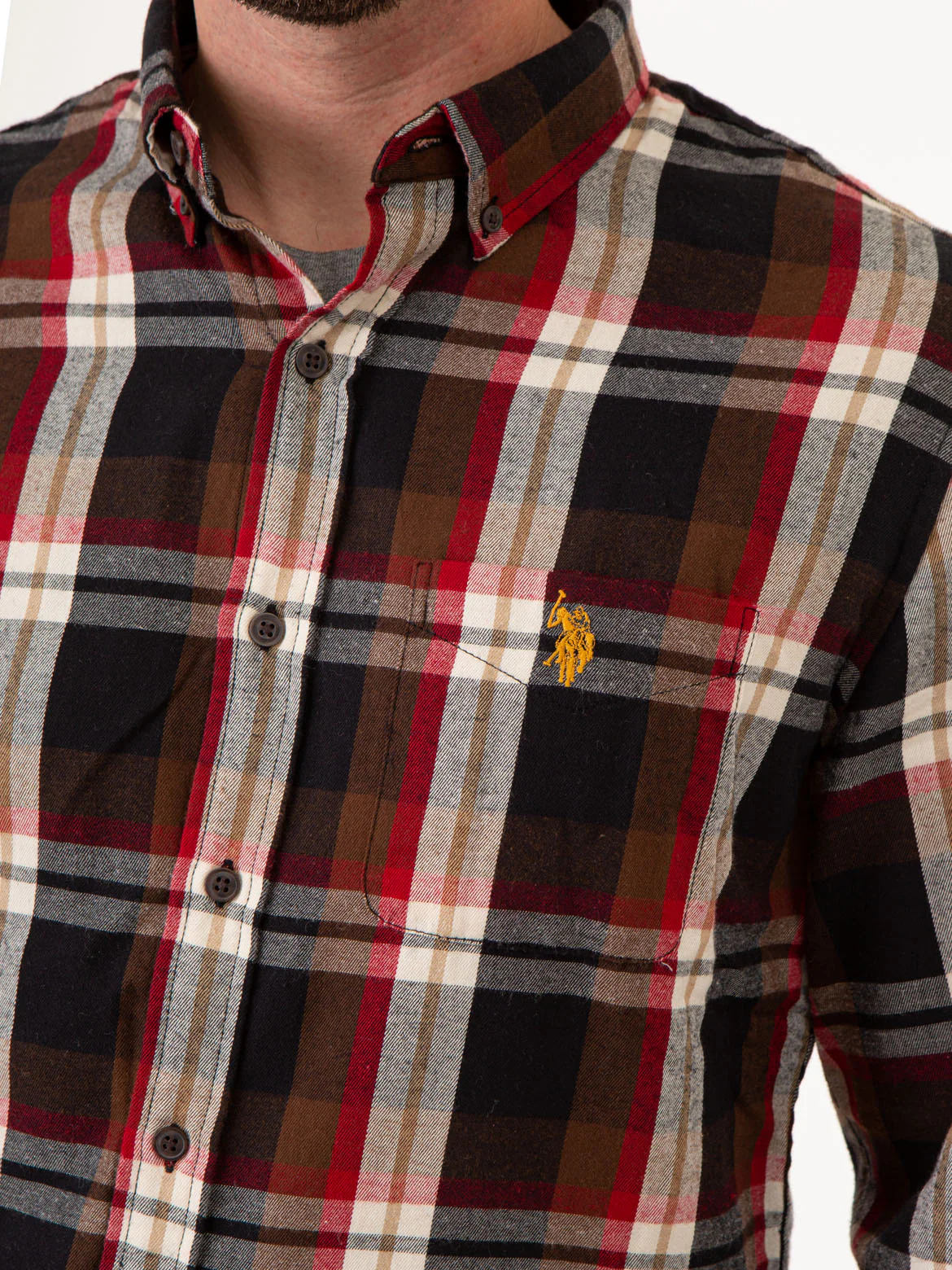27099-chest-pocket-yarn-dye-plaid-shirt-4.webp CHEST POCKET YARN DYE PLAID SHIRT
