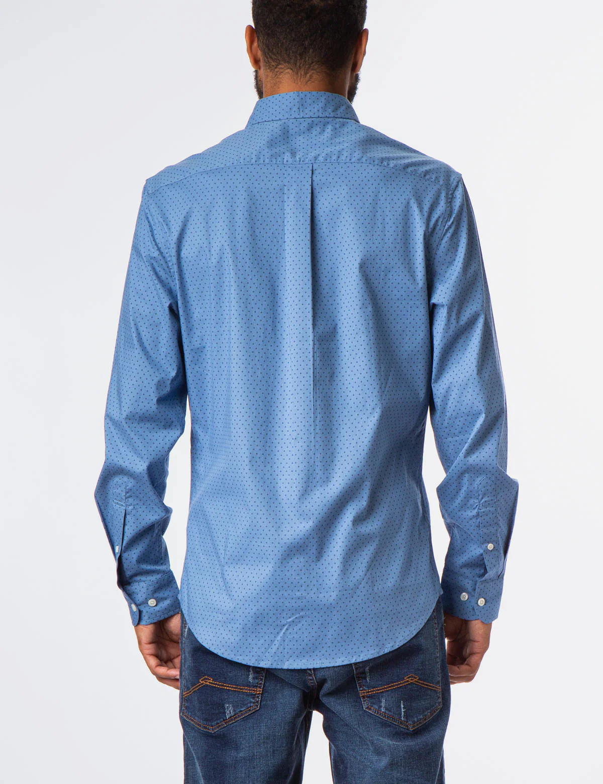 LONG SLEEVE DOT SHIRT