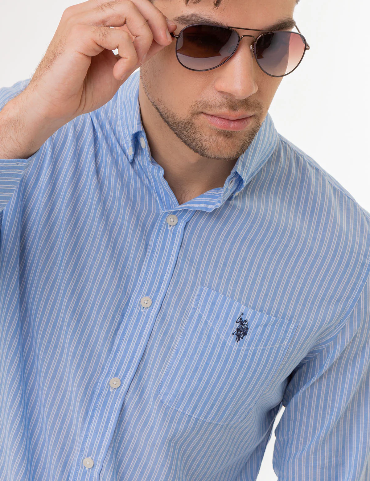 27469-vertical-stripe-long-sleeve-woven-shirt-5.webp VERTICAL STRIPE LONG SLEEVE WOVEN SHIRT