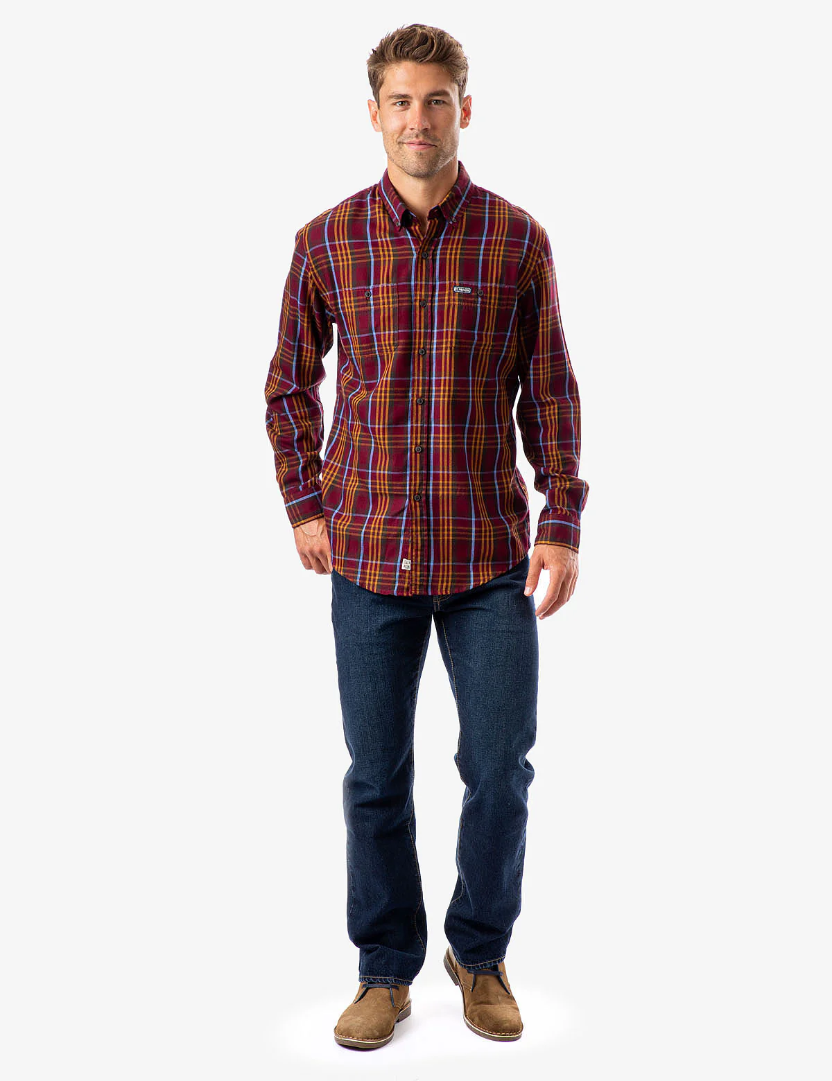 27475-plaid-twill-long-sleeve-shirt-2.webp PLAID TWILL LONG SLEEVE SHIRT