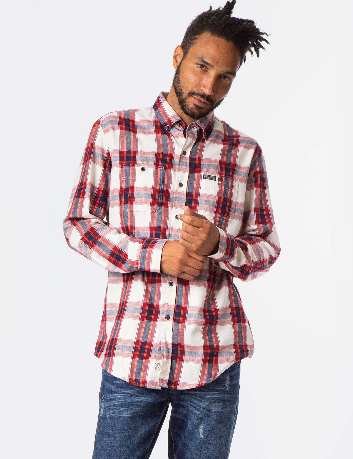 27535-plaid-twill-two-pocket-shirt-1.webp PLAID TWILL TWO POCKET SHIRT