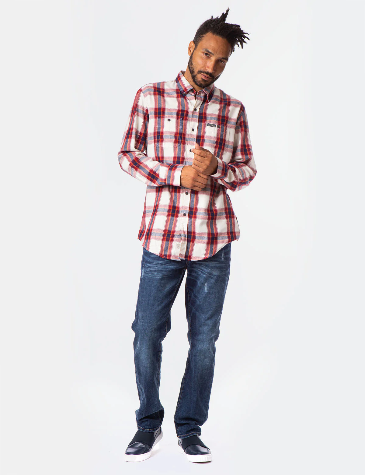 27535-plaid-twill-two-pocket-shirt-2.webp PLAID TWILL TWO POCKET SHIRT