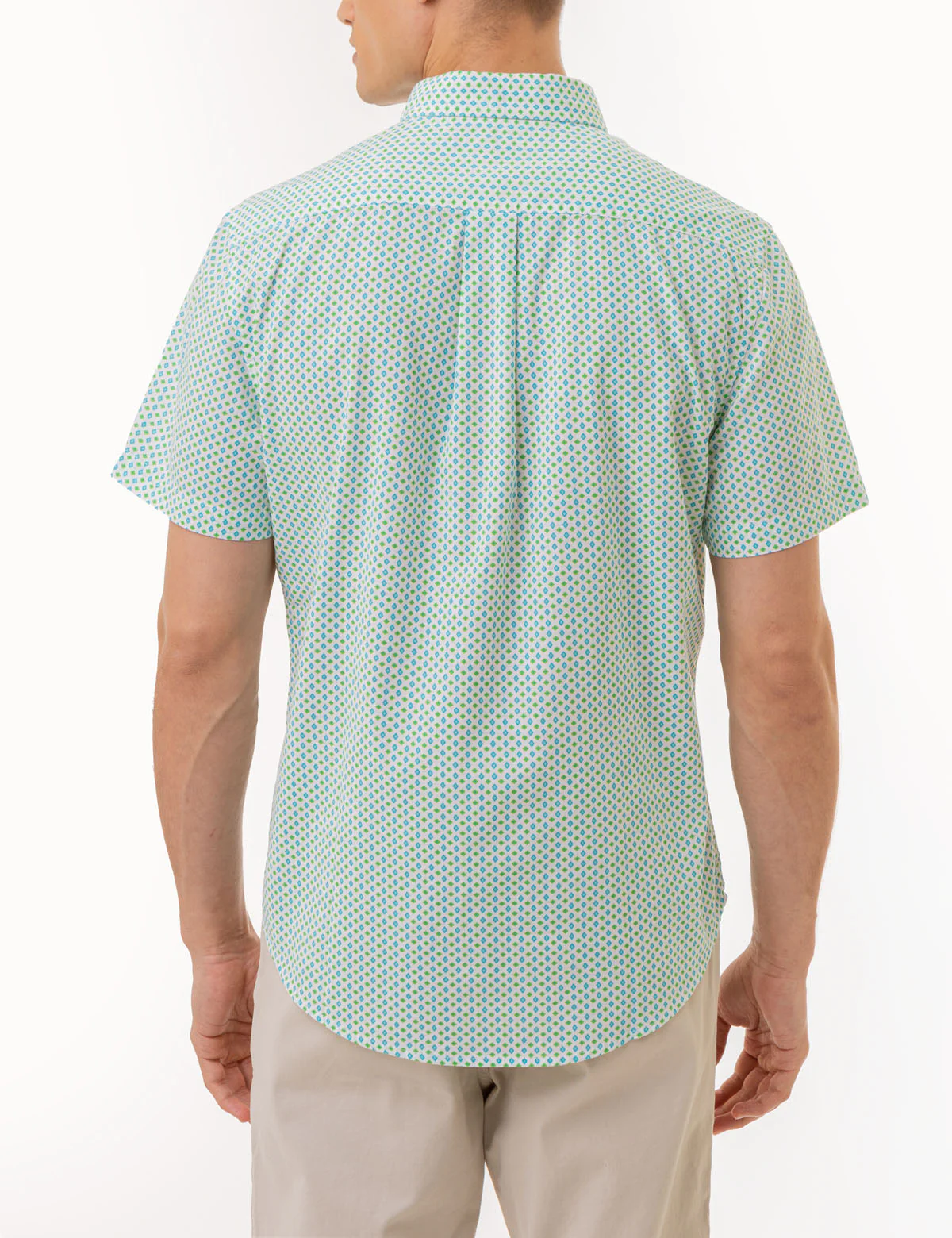 27552-short-sleeve-diamond-print-woven-shirt-4.webp SHORT SLEEVE DIAMOND PRINT WOVEN SHIRT