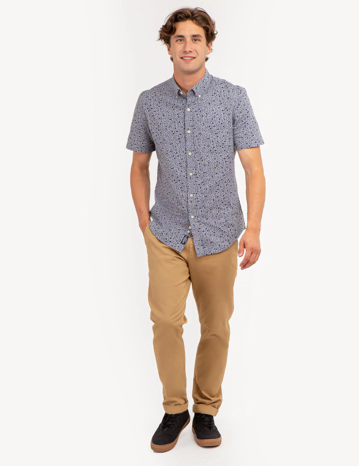27564-yarn-dye-discharged-print-short-sleeve-shirt-3.webp YARN DYE DISCHARGED PRINT SHORT SLEEVE SHIRT