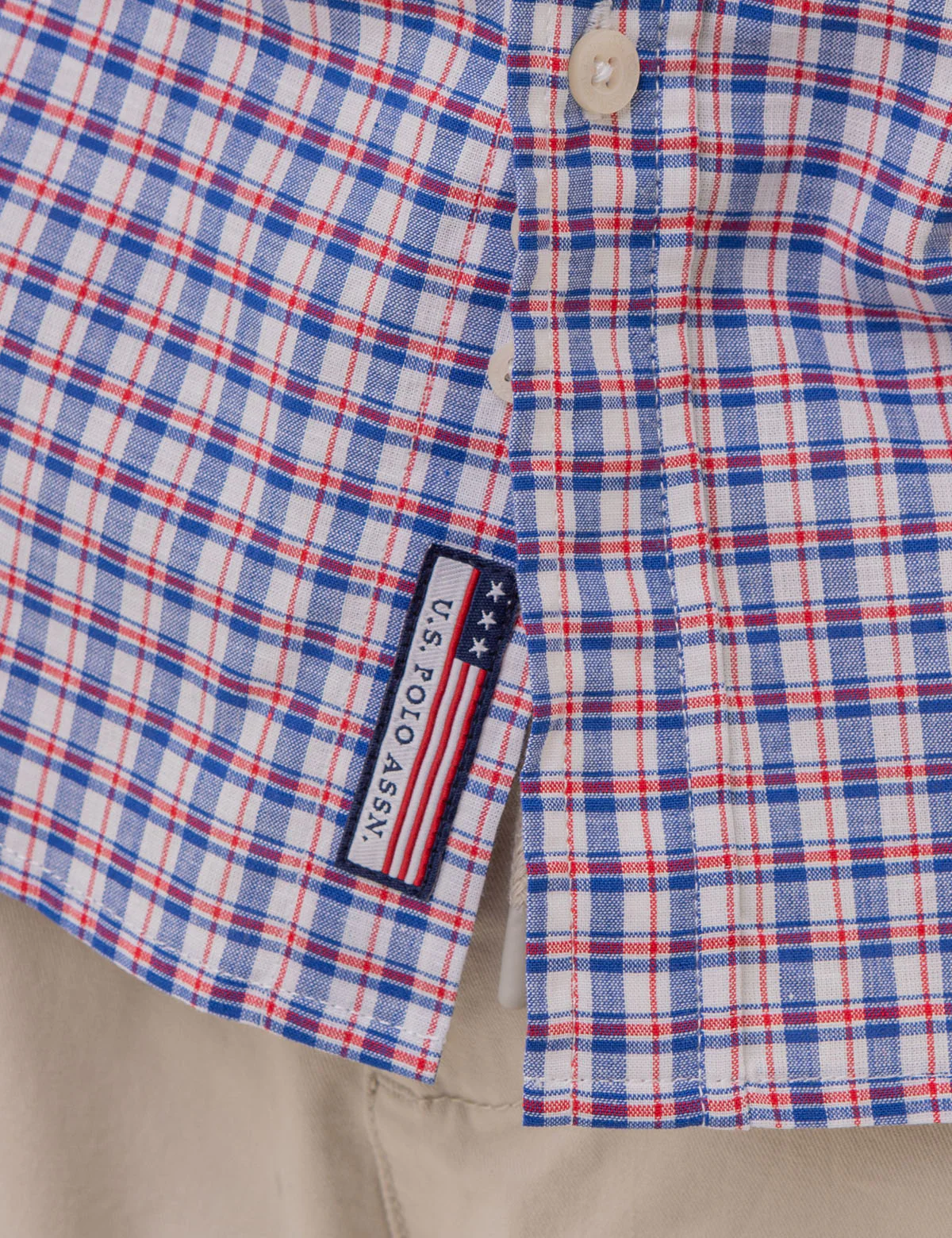 27594-plaid-long-sleeve-woven-shirt-with-pocket-5.webp PLAID LONG SLEEVE WOVEN SHIRT WITH POCKET