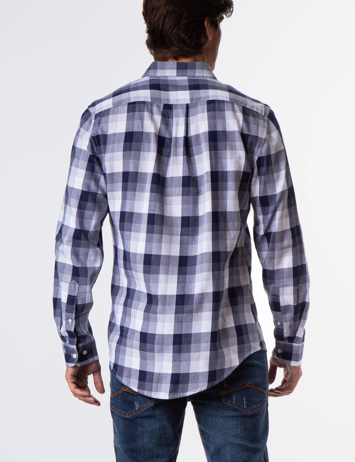 MULTI WEAVE PLAID SHIRT