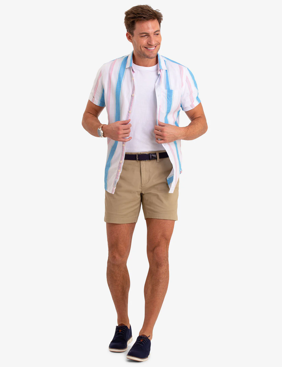 27654-vertical-retro-stripe-short-sleeve-shirt-2.webp VERTICAL RETRO STRIPE SHORT SLEEVE SHIRT