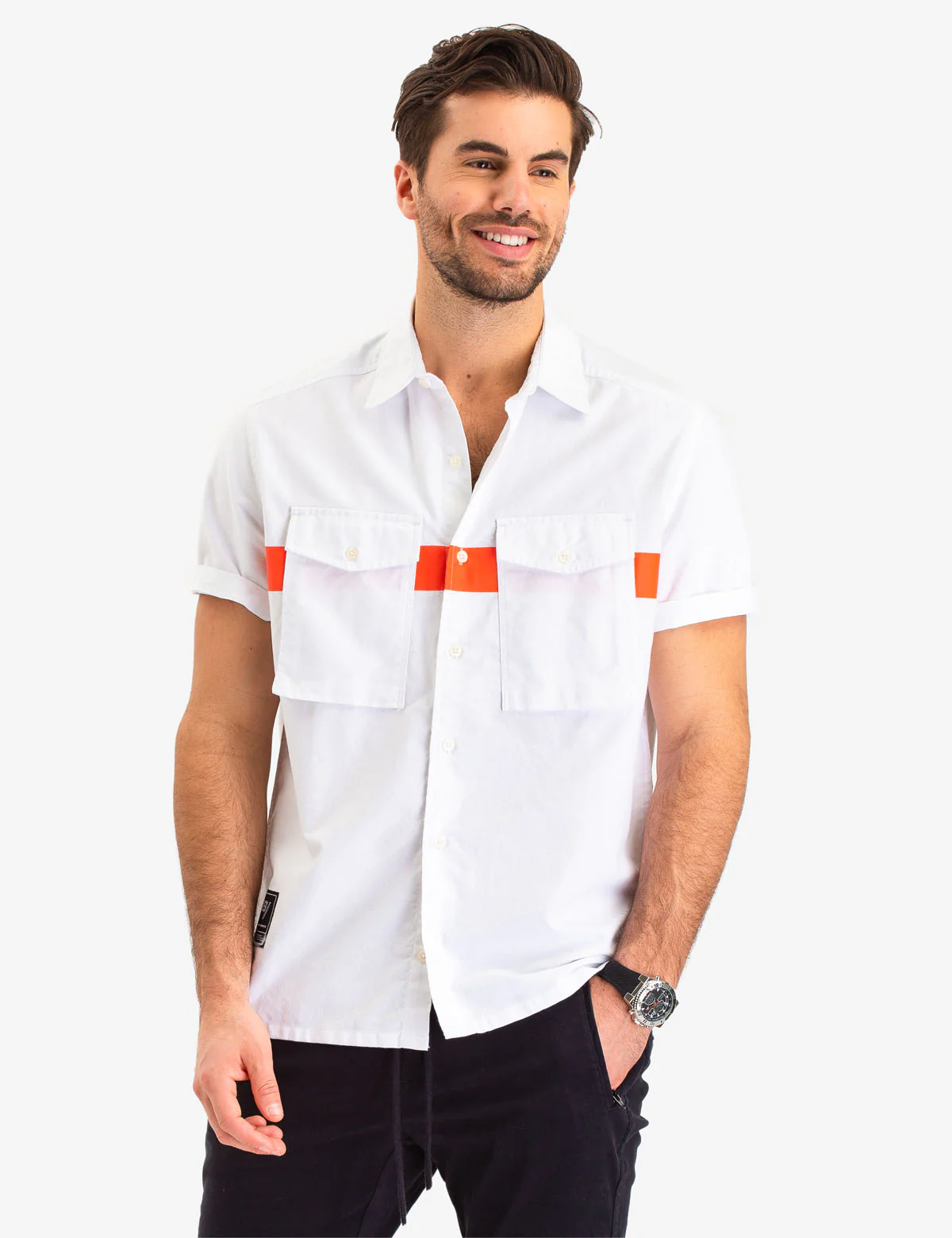 27756-chest-stripe-two-pocket-short-sleeve-shirt-1.webp CHEST STRIPE TWO POCKET SHORT SLEEVE SHIRT