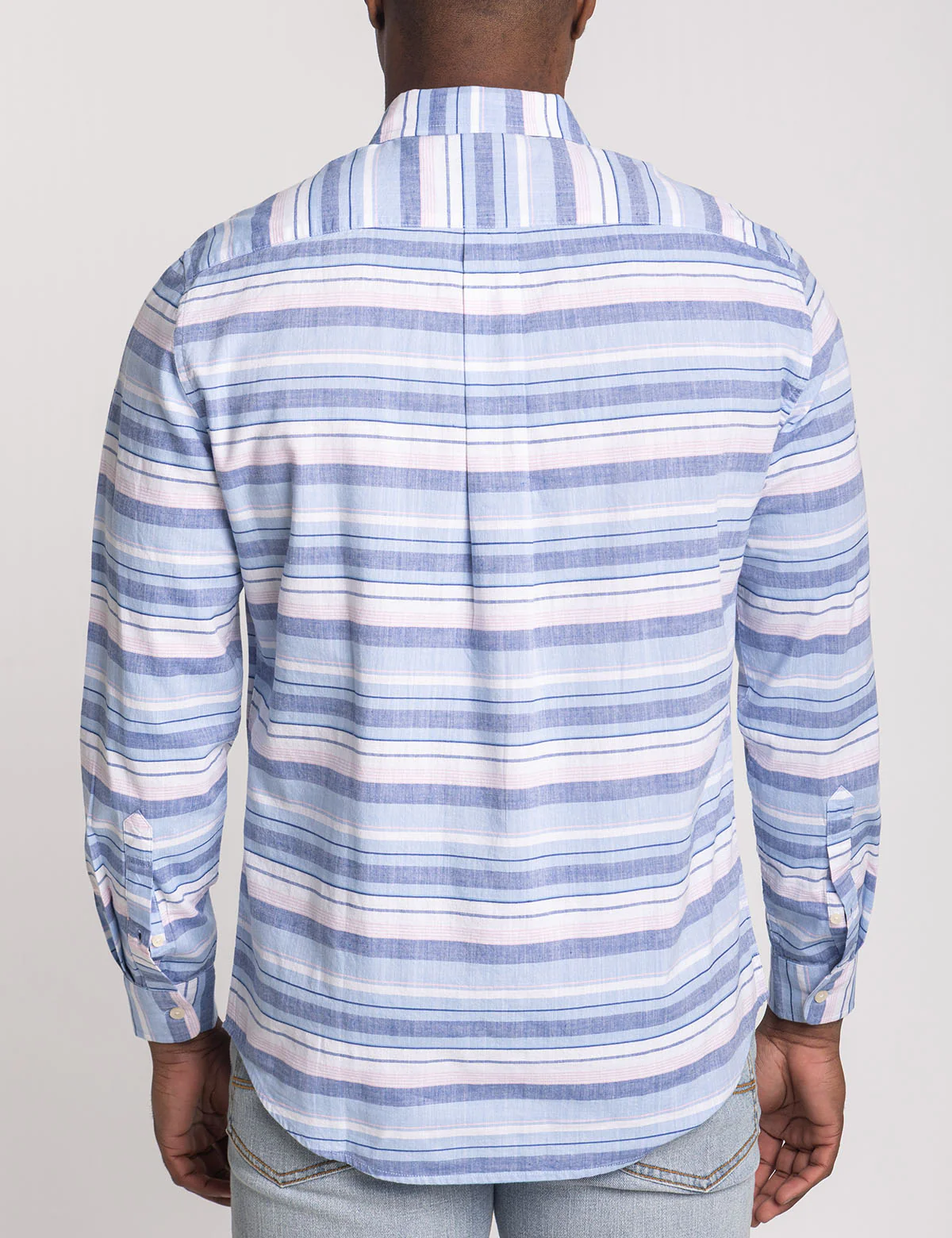 27761-long-sleeve-slub-poplin-with-dobby-shirt-4.webp LONG SLEEVE SLUB POPLIN WITH DOBBY SHIRT