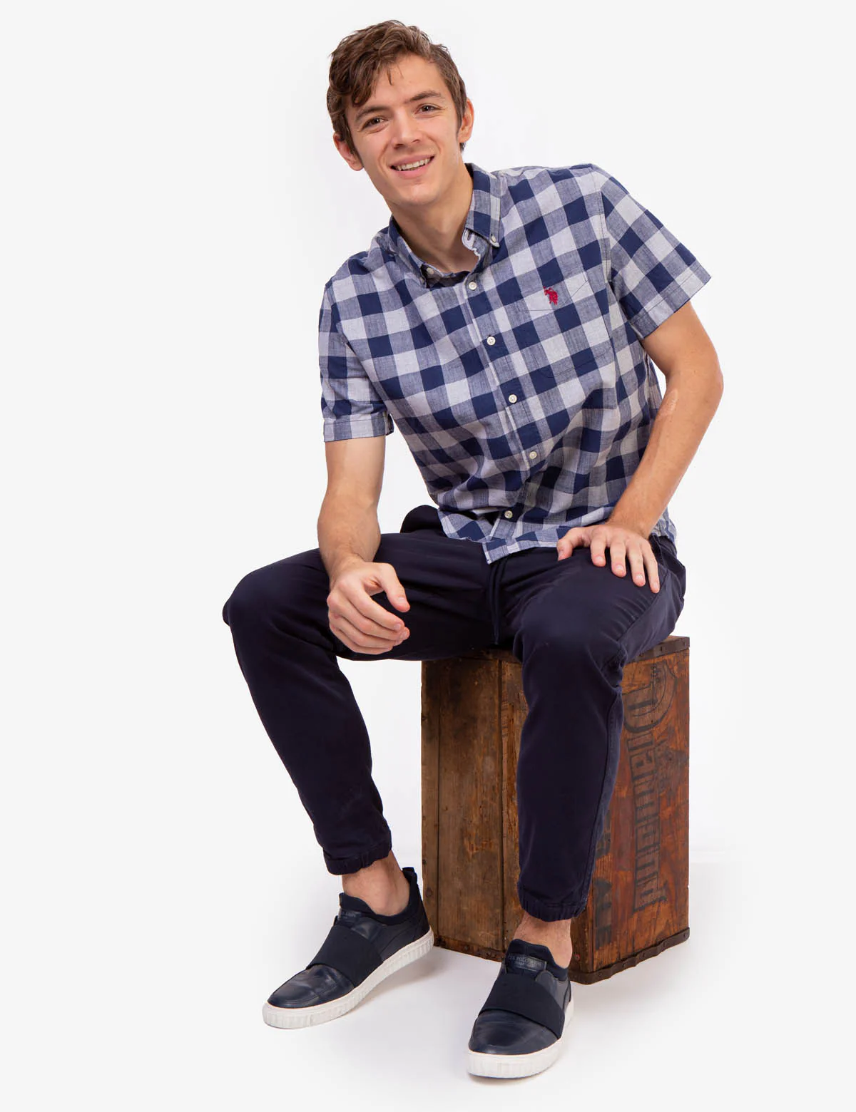 27767-plaid-heather-short-sleeve-shirt-2.webp PLAID HEATHER SHORT SLEEVE SHIRT