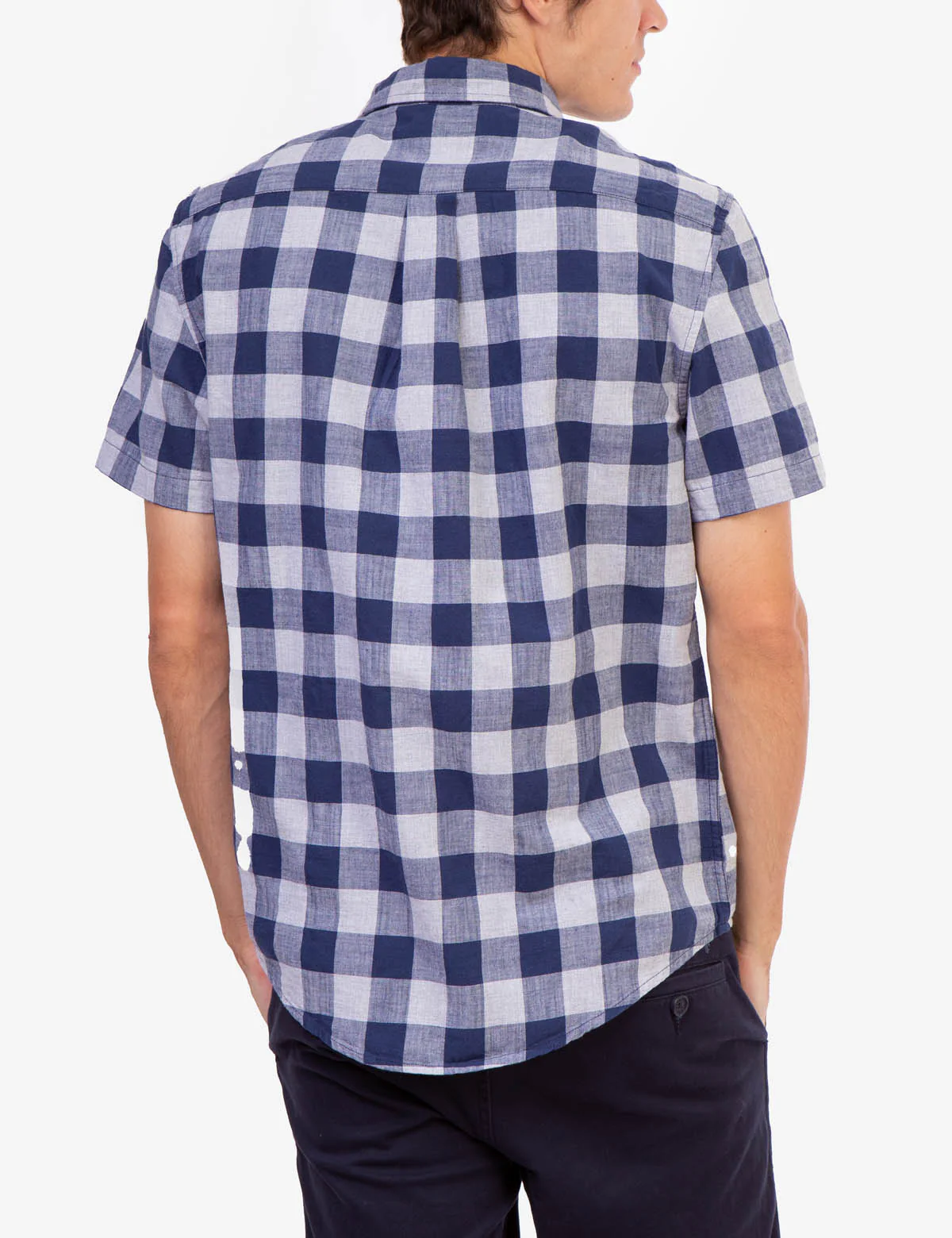 27767-plaid-heather-short-sleeve-shirt-4.webp PLAID HEATHER SHORT SLEEVE SHIRT