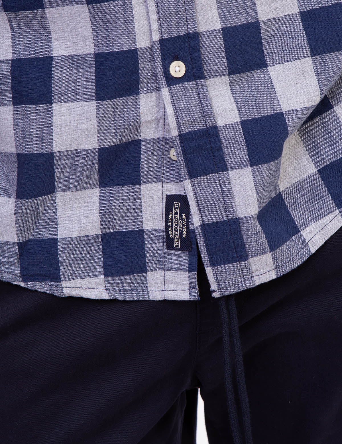 27767-plaid-heather-short-sleeve-shirt-6.jpg PLAID HEATHER SHORT SLEEVE SHIRT