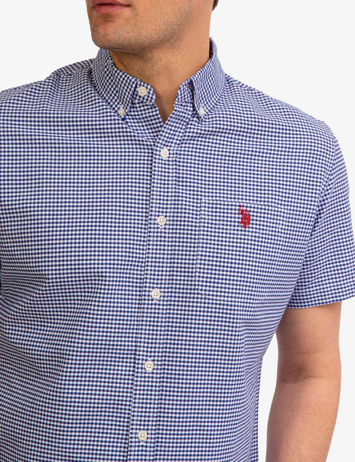 27772-gingham-oxford-short-sleeve-shirt-2.webp GINGHAM OXFORD SHORT SLEEVE SHIRT