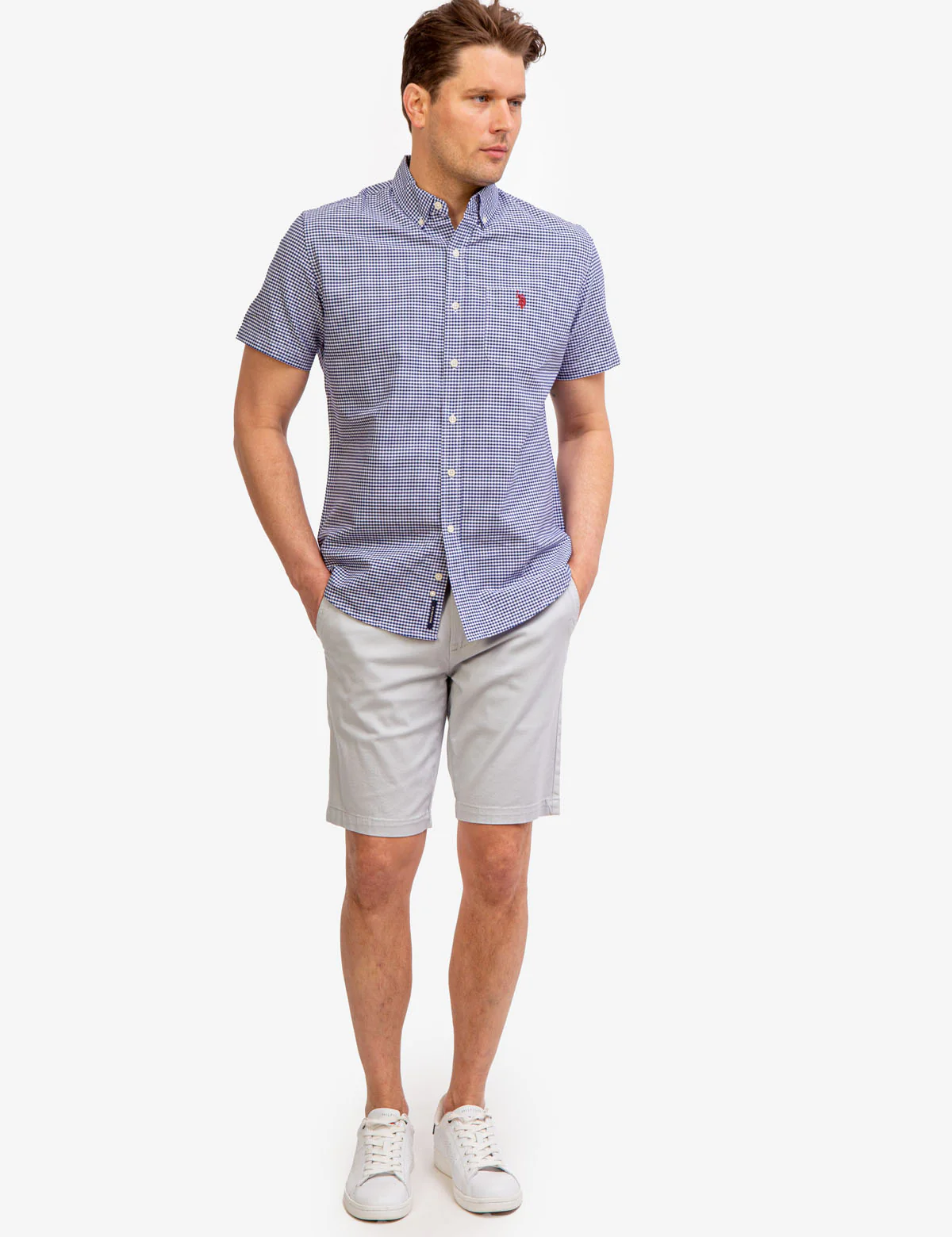 27772-gingham-oxford-short-sleeve-shirt-3.webp GINGHAM OXFORD SHORT SLEEVE SHIRT