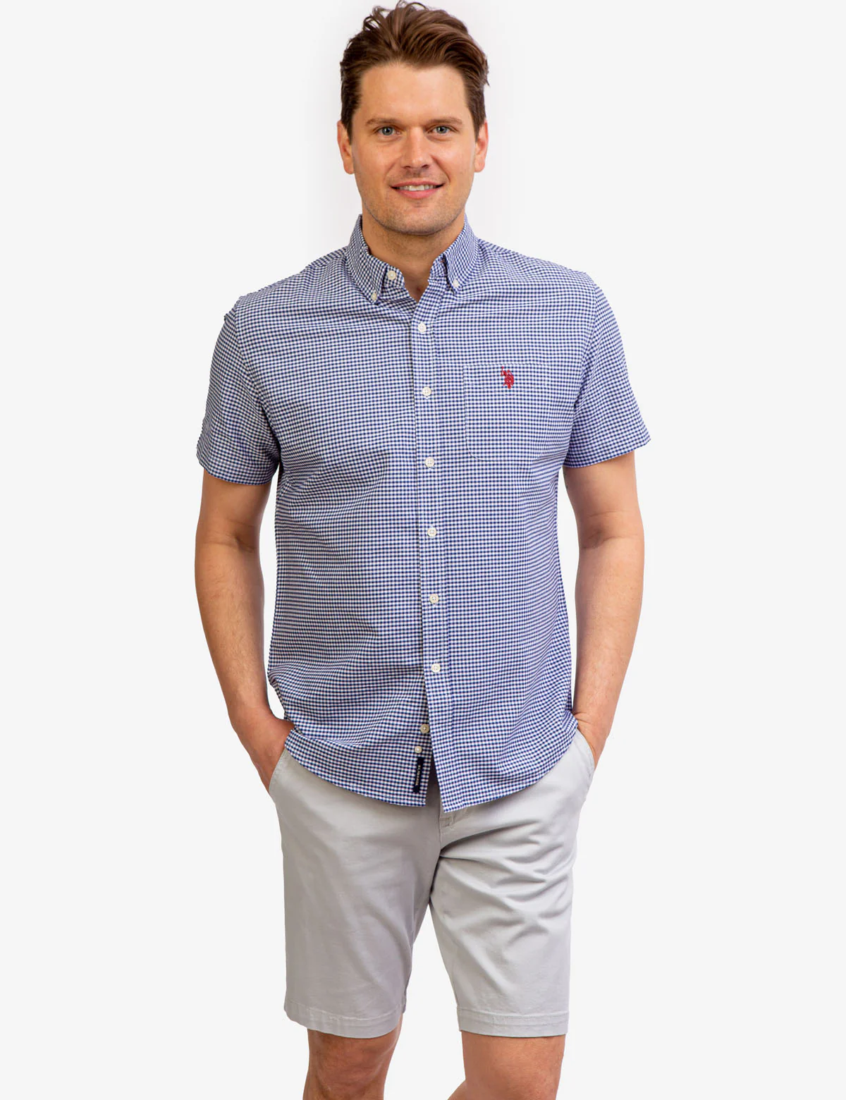 27772-gingham-oxford-short-sleeve-shirt-5.webp GINGHAM OXFORD SHORT SLEEVE SHIRT