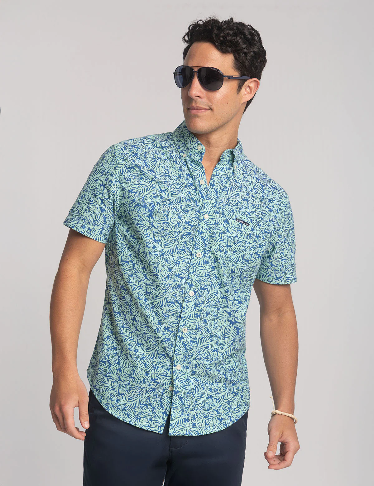 27912-short-sleeve-tropical-print-oxford-shirt-5.webp SHORT SLEEVE TROPICAL PRINT OXFORD SHIRT