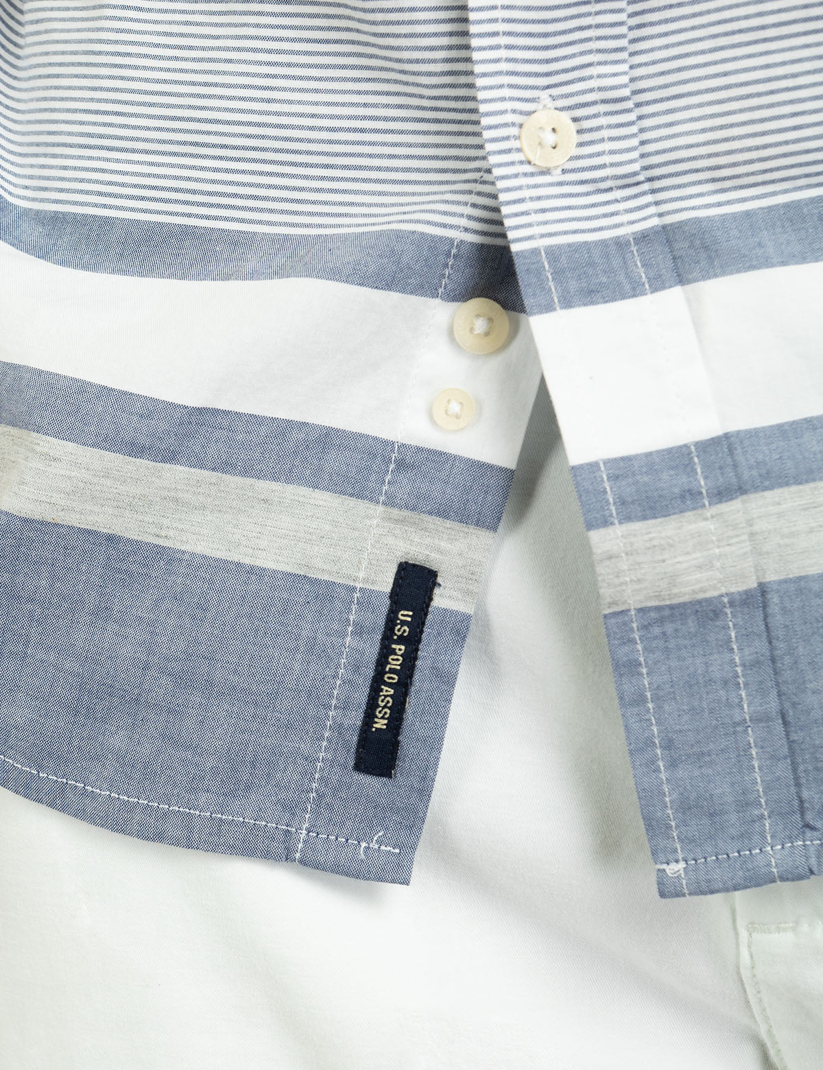 HEATHER MADRAS SHORT SLEEVE WOVEN SHIRT