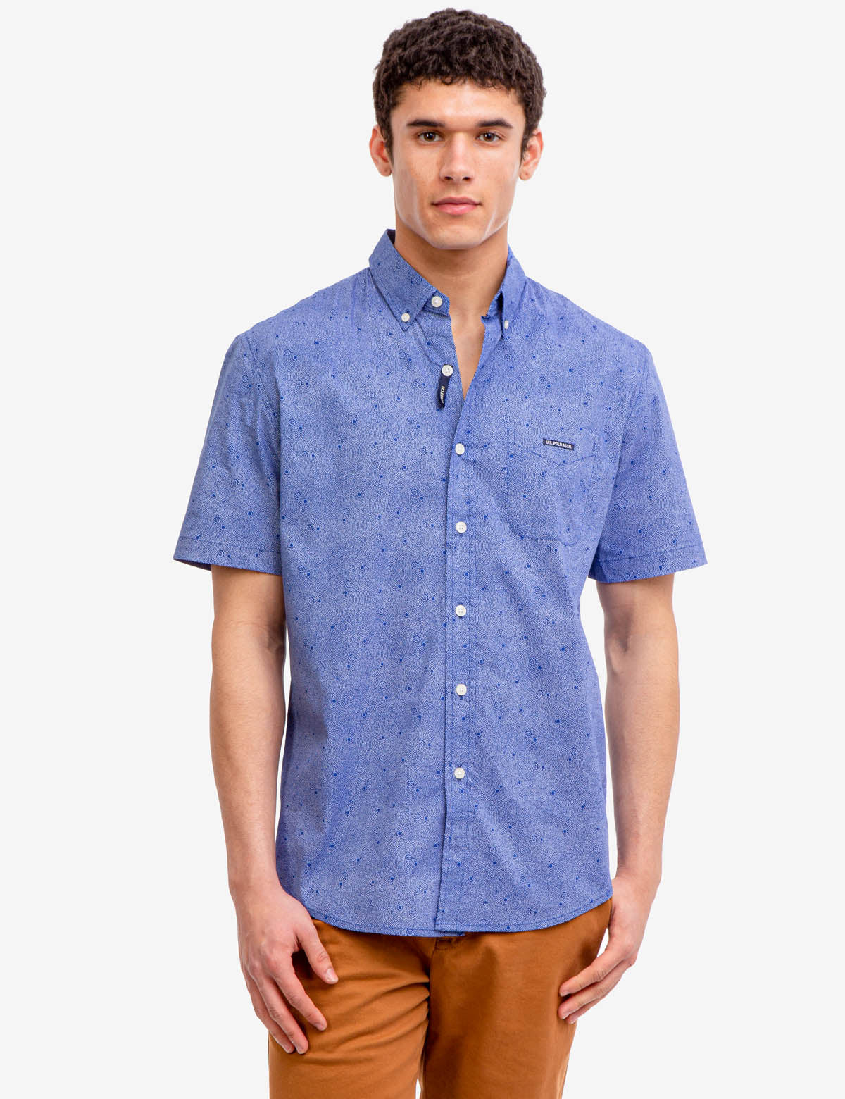 27957-printed-stretch-poplin-short-sleeve-shirt-1.jpg PRINTED STRETCH POPLIN SHORT SLEEVE SHIRT