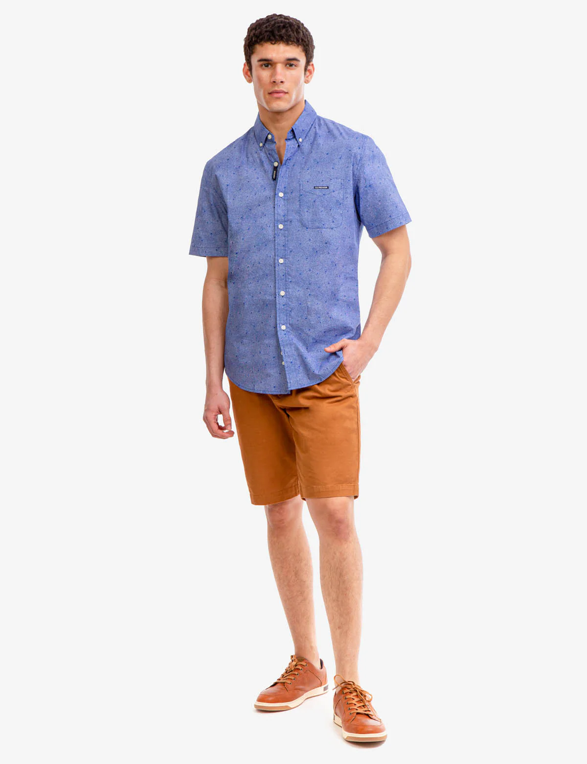 27957-printed-stretch-poplin-short-sleeve-shirt-2.webp PRINTED STRETCH POPLIN SHORT SLEEVE SHIRT