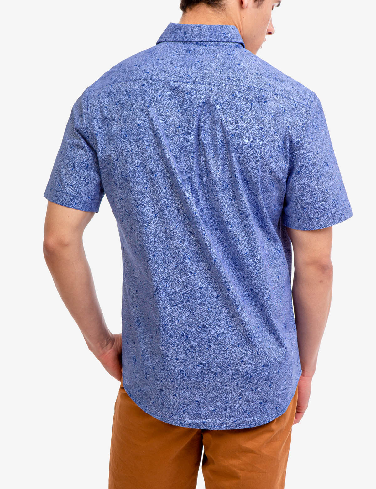 27957-printed-stretch-poplin-short-sleeve-shirt-4.jpg PRINTED STRETCH POPLIN SHORT SLEEVE SHIRT