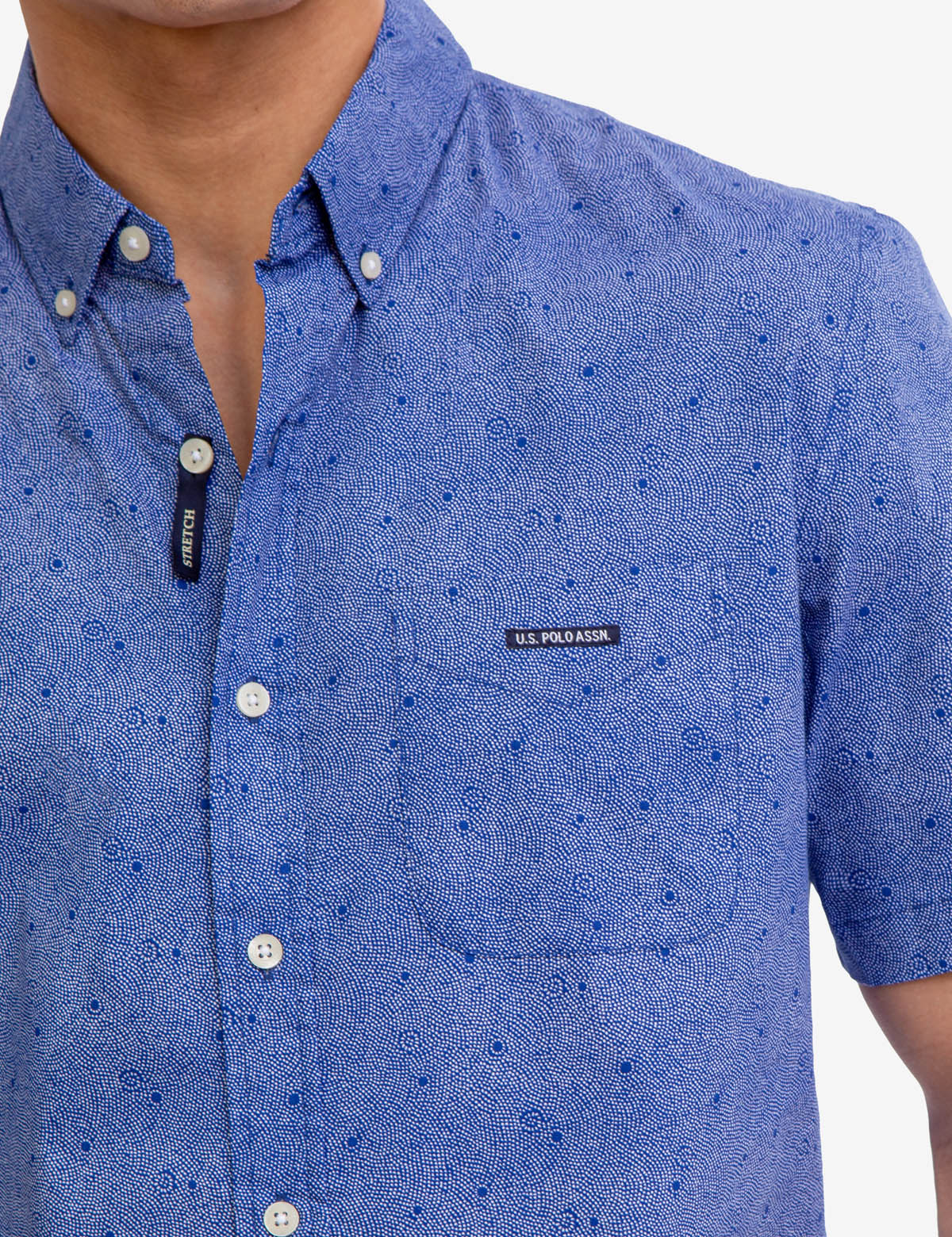 27957-printed-stretch-poplin-short-sleeve-shirt-5.jpg PRINTED STRETCH POPLIN SHORT SLEEVE SHIRT