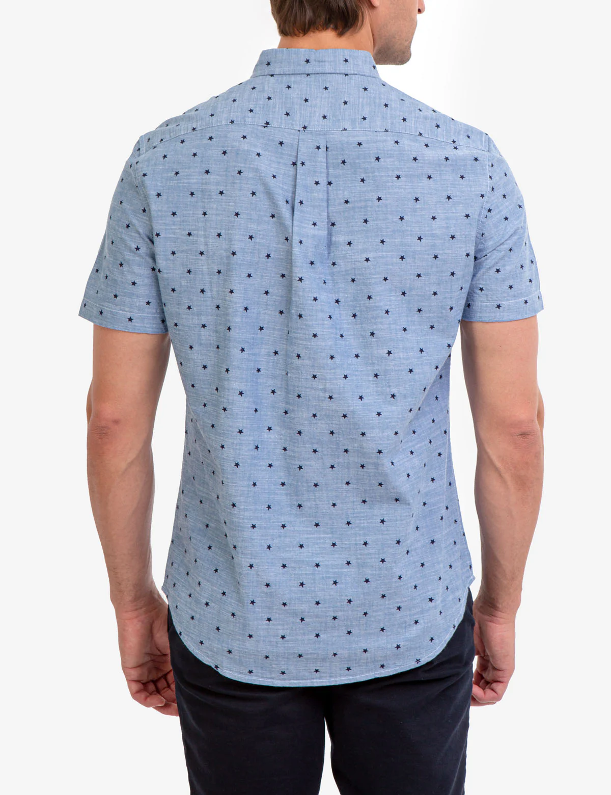 28100-star-print-slub-canvas-shirt-5.webp STAR PRINT SLUB CANVAS SHIRT