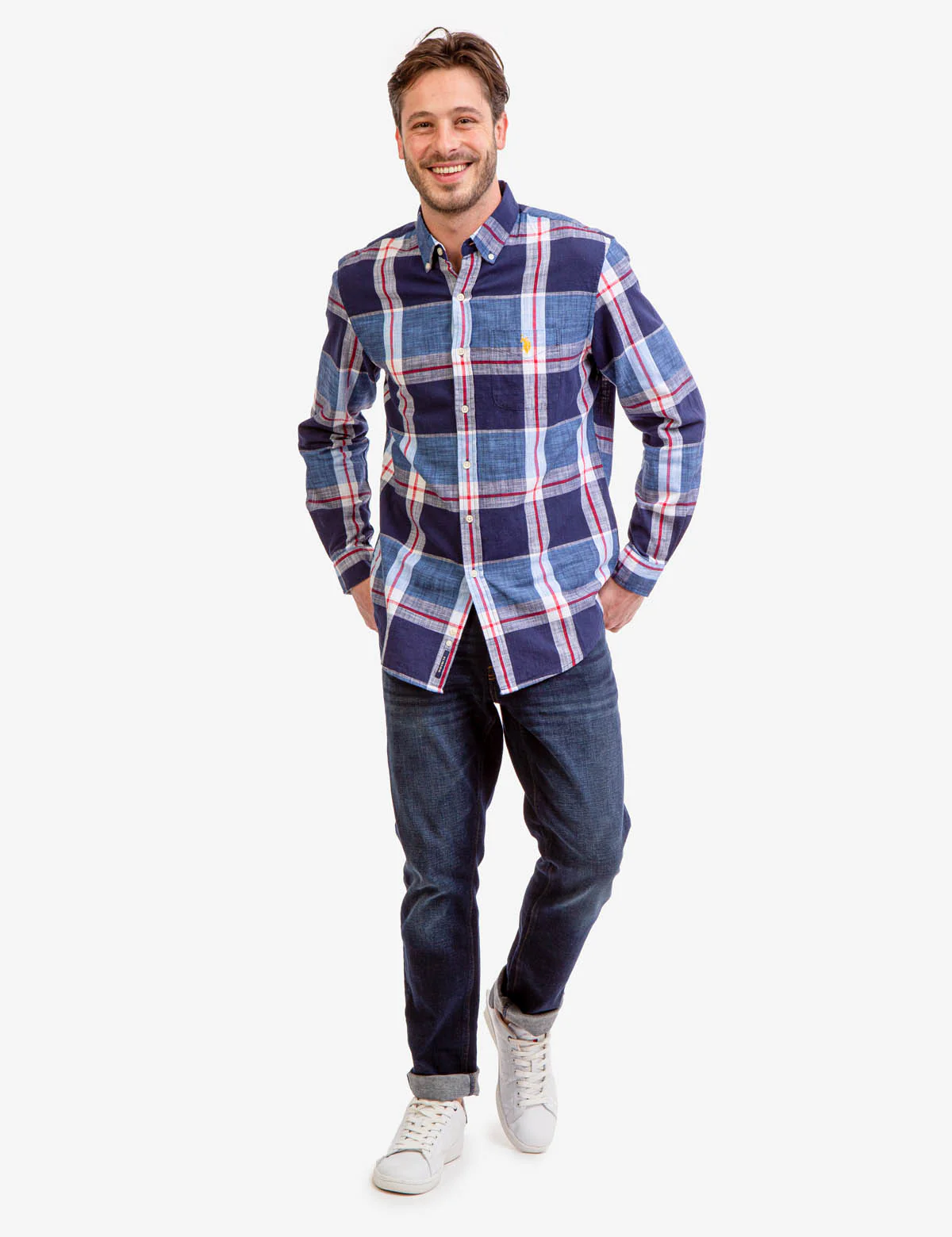 28198-long-sleeve-slub-plaid-shirt-2.webp LONG SLEEVE SLUB PLAID SHIRT